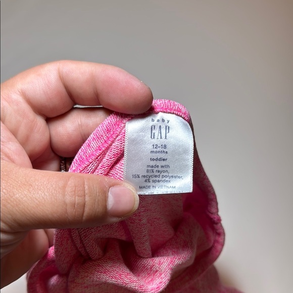 Old Navy Toddler Girls 2 Piece Matching Set Heather Pink Size 12-18 Months - Picture 8 of 8